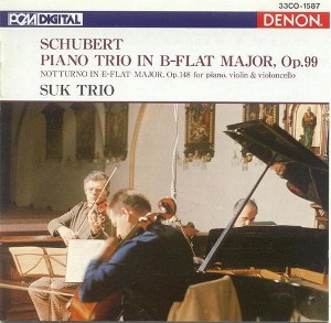 Suk Trio / Schubert: Piano Trio in B-Flat Major Op.99