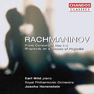 Earl Wild / Jascha Horenstein / Rachmaninov : Piano Concerto Nos.1-4 (2CD)