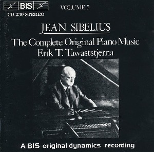 Erik T. Tawaststjerna / Sibelius : The Complete Original Piano Music, Volume 5 (미개봉)