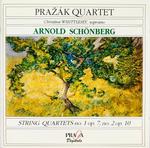Prazak Quartet, Christine Whittlesey, Arnold Schonberg / String Quartets No. 1 Op. 7 / No.2 Op. 10
