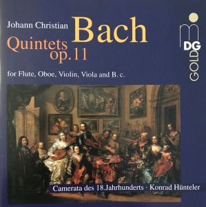 Konrad Hunteler / Bach: Quintets Op. 11 For Flute, Oboe, Violin, Viola and B. C.