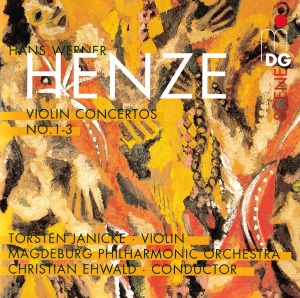 Christian Ehwald / Henze: Violin Concertos Nos.1-3 (2CD)