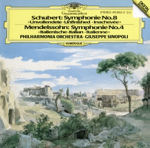 Giuseppe Sinopoli / Schubert : Symphony No.8 &#039;Unfinished&#039;, Mendelssohn : Symphony No.4 &#039;Italian&#039;