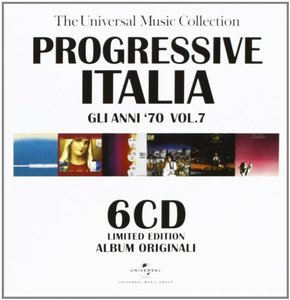 V.A. / Progressive Italia: Universal Music Collection Vol. 7 (Limited Edition) (6CD, BOX SET, 미개봉)