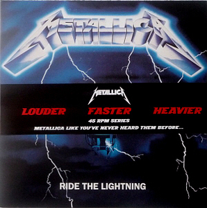 [LP] Metallica / Ride The Lightning (45RPM DELUXE 2LP 180G, 미개봉)