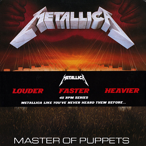 [LP] Metallica / Master Of Puppets (45RPM DELUXE 2LP 180G, 미개봉) 