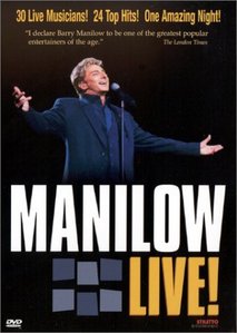 [DVD] Barry Manilow / Manilow Live! (dts, 특수 양장본) 