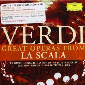 V.A. / Verdi - Great Operas from La Scala (21CD, BOX SET)