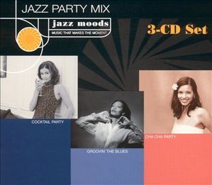 V.A. / Jazz Moods - Jazz Party Mix (3CD, DIGI-PAK, 미개봉)