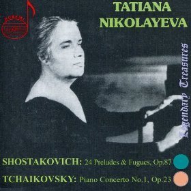 Tatiana Nikolayeva / 쇼스타코비치 : 24곡의 프렐류드와 푸가 Op.87 &amp; 차이코프스키: 피아노 협주곡 1번 (2CD+1DVD)