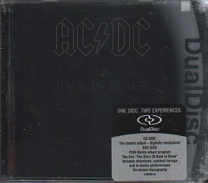 AC/DC / Back In Black (CD+DVD, DUAL DICS) (REMASTERED, 미개봉)