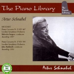 Artur Schnabel / Plays Mozart (Piano Library)