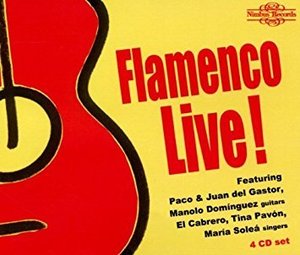 V.A. / 플라멩코 음악 실황 걸작선 (Flamenco Live!) (4CD, BOX SET)