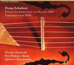 Nicolas Deletaille / Paul Badura-Skoda / Schubert : Sonate fur Arpeggione Und Klavier D821 (DIGI-PAK, 미개봉)