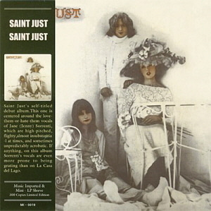 Saint Just / Saint Just (LP MINIATURE, 미개봉) 