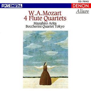 Masahiro Arita, Quartetto Borciani / Mozart : 4 Flute Quartets 