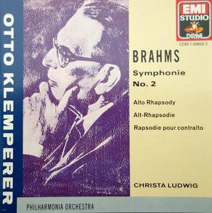 Otto Klemperer / Brahms: Symphony No.2: Alto Rhapsody
