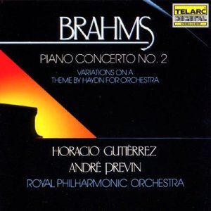 Horacio Gutierrez / Andre Previn / Brahms : Piano Concerto No.2 Op.83