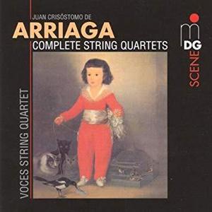 Voces-Streichquartett / Arriaga : Complete String Quartets