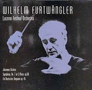 Wilhelm Furtwangler, Lucerne Festival Orchestra / Brahms: Symphony No. 1 Ein Deutsches Requiem (2CD)