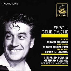 Sergiu Celibidache, Gerhard Purchel / Conducts Busoni, Hindemith &amp; Prokofiev