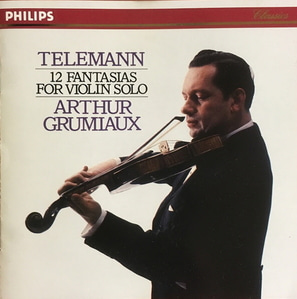Arthur Grumiaux / Telemann: 12 Fantasias For Violin Solo