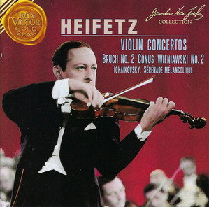 Jascha Heifetz / Bruch, Conus, Wieniawski, Tchaikovsky: Violin Concertos