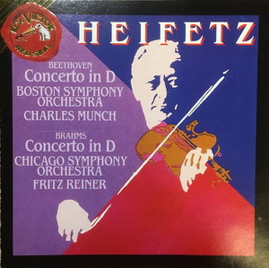 Jascha Heifetz / Heifetz plays Beethoven &amp; Brahms Concertos 