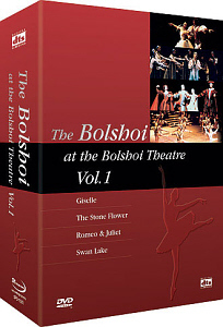 [DVD] V.A. / 볼쇼이 발레단 박스세트 Vol.1 (The Bolshoi At The Bolshoi Theatre Boxset Vol.1) (4DVD, 미개봉)