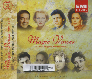 V.A. / Magic Voices: 40 Top Singers In Existence (2CD, 미개봉)