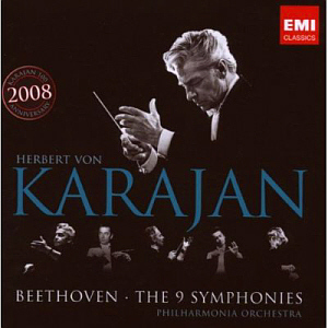 Herbert Von Karajan / Beethoven: The 9 Symphonies (5CD, BOX SET, 미개봉)