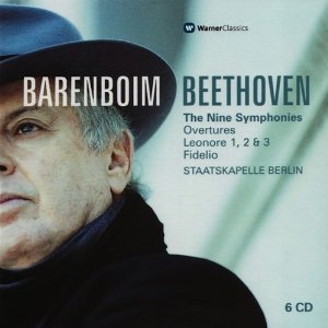 Daniel Barenboim / Beethoven: The Nine Symphonies &amp; Overtures Leonore 1, 2 &amp; 3 (6CD, BOX SET, 미개봉)
